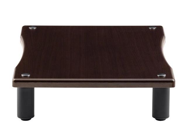 Monolith Amplifier/Component Stand XL - Espresso, Open Air Design, Scratch-Resistant, Hold Up to 200lbs. Perfect Way to Organize AV Components