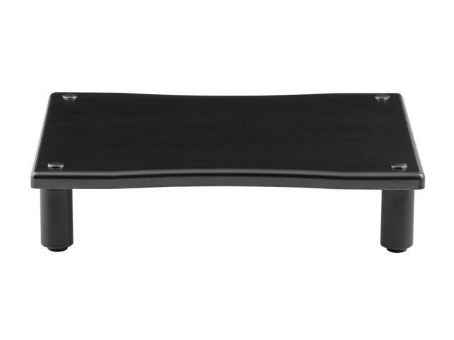 Monolith Amplifier/Component Stand XL - Black, Open Air Design, Scratch-Resistant, Hold Up to 200lbs. Perfect Way to Organize AV Components