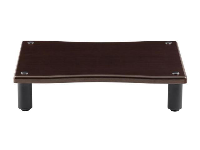 Monolith Amplifier/Component Stand XL - Espresso, Open Air Design, Scratch-Resistant, Hold Up to 200lbs. Perfect Way to Organize AV Components
