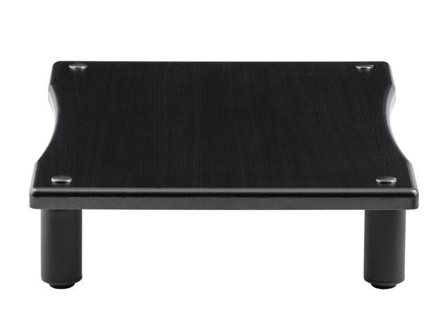Monolith Amplifier/Component Stand XL - Black, Open Air Design, Scratch-Resistant, Hold Up to 200lbs. Perfect Way to Organize AV Components
