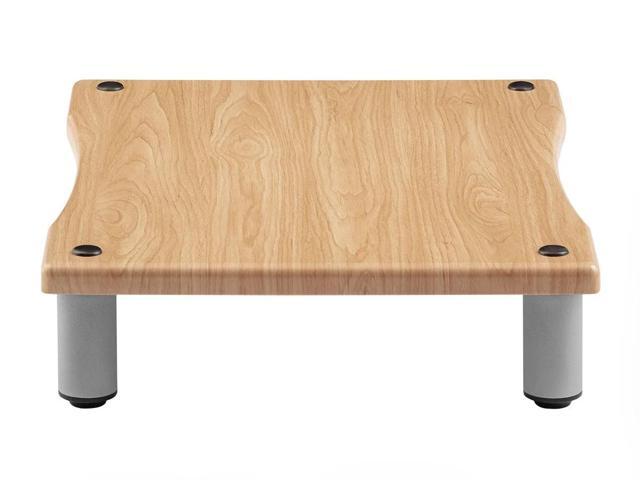 Monolith Amplifier/Component Stand XL - Maple, Open Air Design, Scratch-Resistant, Hold Up to 200lbs. Perfect Way to Organize AV Components
