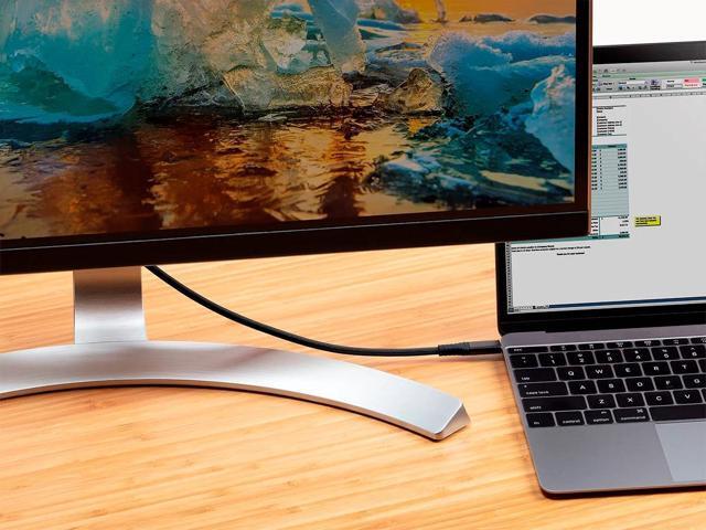 Monoprice Durable USB 3.2 Gen 2 Type-C Data and Power Kevlar Reinforced Nylon-Braid Cable - 1 Meter - Black | 5A/100W - AtlasFlex Series - image 6