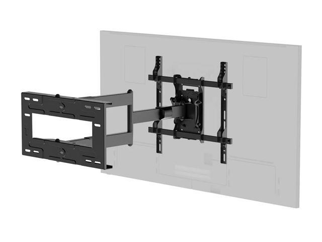 Monoprice Portrait and Landscape 360 Full-Motion Articulating TV Wall Mount for TVs 40in to 75in, Weight Capacity 110 lbs, Extension 3.3in to 31.5in