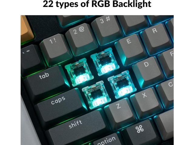 Keychron C2 Pro Wired Custom Mechanical Keyboard Full Size Layout QMK/VIA Programmable Macro RGB Backlit with Hot-Swappable Keychron K Pro Brown...