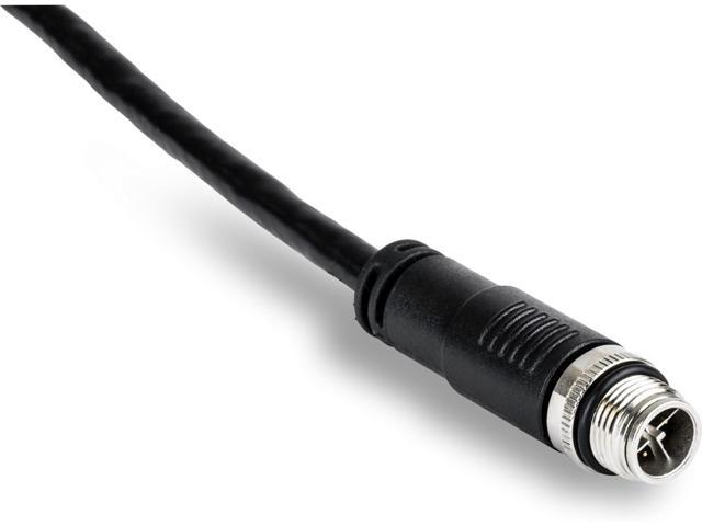 TRENDnet M12 to RJ-45 Industrial Ethernet Cable, 5m (16.4 ft.), TI-CD05
