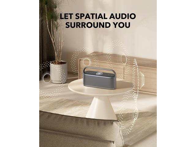 Soundcore Motion X600 Portable Bluetooth Speaker with Spatial Audio, 50W Sound, IPX7 Waterproof, Pro EQ, AUX-in, for Home, Office, Backyard and...