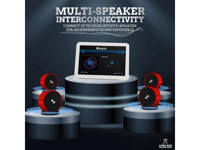 Bluetooth Speaker Pair - TF SD Card 3.5 mm Audio Cable - Dual Pairing Bluetooth Speakers - Bluetooth Multiple Wireless Speakers - Mothers Day Gift...