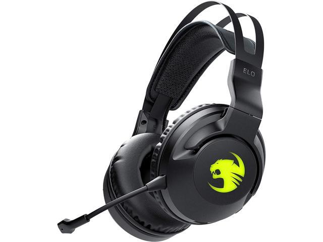 ROCCAT Elo 7.1 Air PC Wireless Gaming Headset, Surround Sound Headphones with Detachable Noise Cancelling Microphone, 50mm Drivers, 24 Hr Battery...