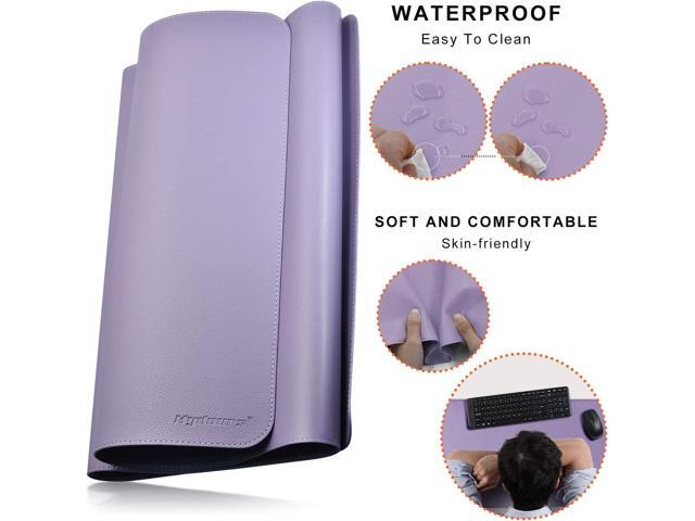 Desk Pad, 95x40cm Waterproof PU Leather Desk Blotter Protector Mouse Pad Large Durable Desk Writing Pad for Work, Game, Office, Home Accessories...