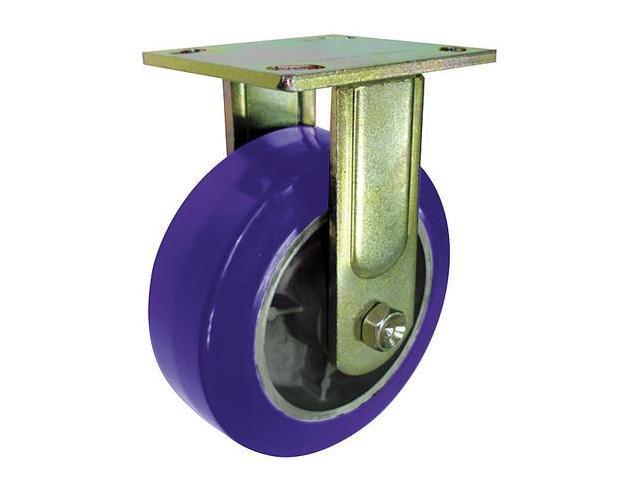 Photos - Other Garden Tools ZORO SELECT 1NUY3 Rgd Plate Caster, Polyurthan, 4 in., 750 lb