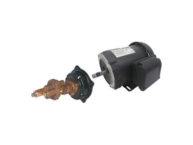 DAYTON 41TK19 RotaryGearPump,Brz,1/2'InletDia,1-1/2hp