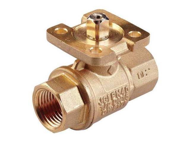JOHNSON CONTROLS VG1245AE Ball Valve,2 Way,SS Trim,(F)NPT 1/2