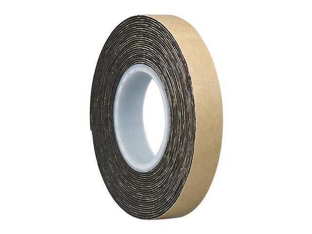 3M 4492 3M 4492B Double Coated Foam Tape 1' x 5yd, Black