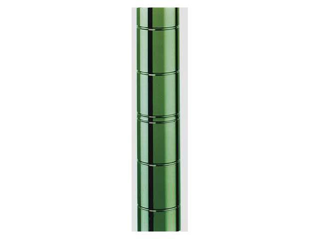 METRO 63UPK3 Mobile Post, 1'W x 62-9/16'H, Green,PK4