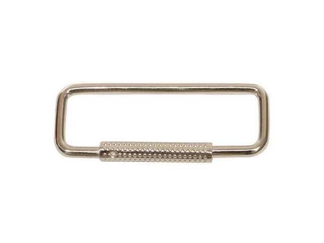 ZORO SELECT 1F101 Key Ring,Spring Sleeve,Pk25