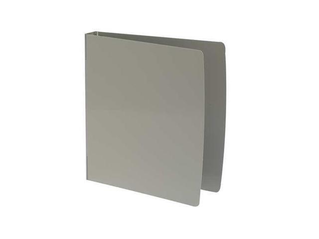 ZORO SELECT 00605 2' Three Ring Round Binder, Silver
