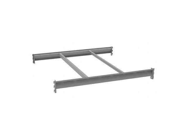 TENNSCO BPB-48-48 Shelf, 48 in D, 48 in W, Industrial Gray