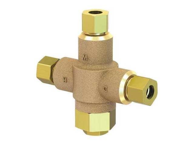Photos - Other sanitary accessories ACORN CONTROLS ST70-38 Tempering Valve, Brass, 125 psi Pressure