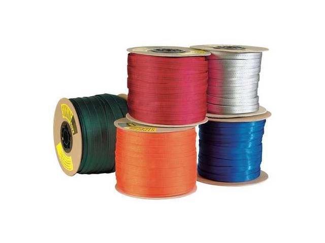 Photos - Other Garden Tools STERLING ROPE WB254MS01091 Webbing Spools, 1 in., Nylon, Green