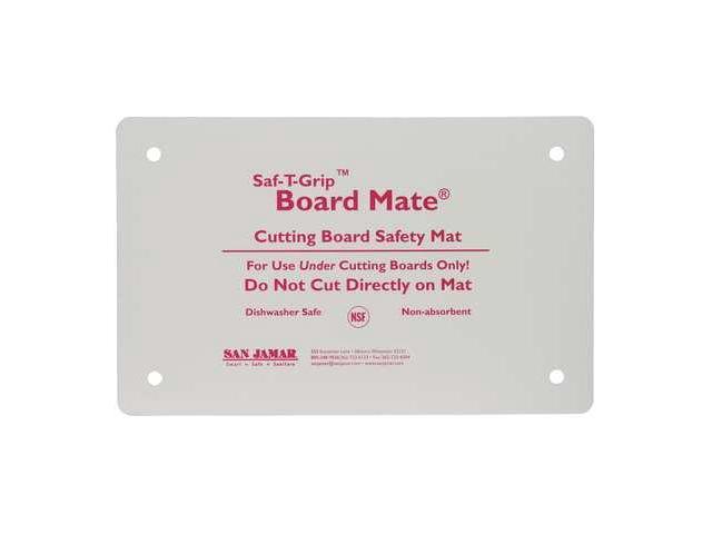 SAN JAMAR CBM1622 Cutting Board Mat,16x22,White photo