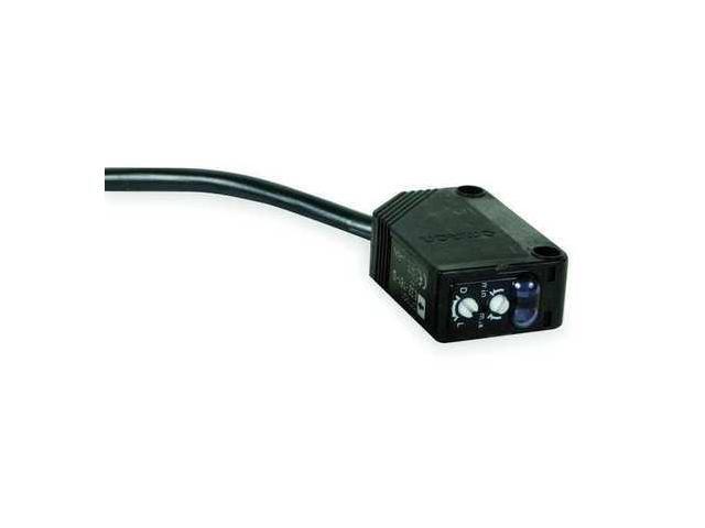 OMRON E3Z-T61 Through-Beam Photoelectric Sensor Set, Bare Wire, Right Angle,