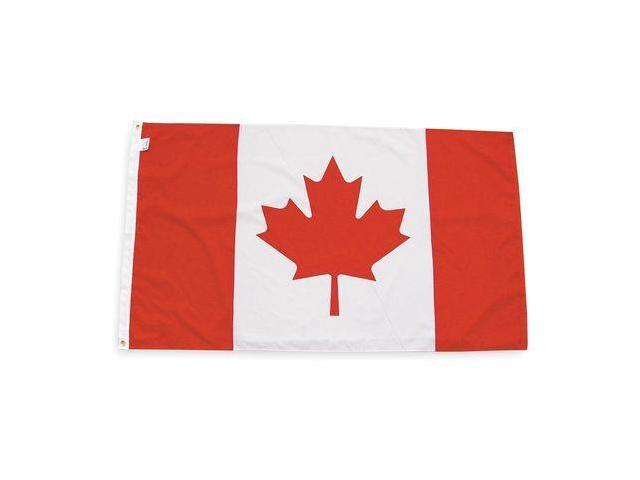 ANNIN FLAGMAKERS 191337 Canada Flag,3x5 Ft,Nylon
