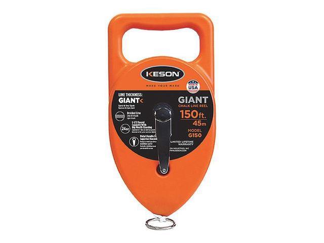 Photos - Other Power Tools KESON GIANT G150 Chalk Line Reel, Large Cap, 150 Ft