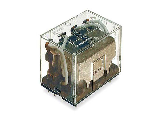 OMRON LY4-AC120 Plug-In, General Purpose Relay, Square, 10 A, 14 Pins, Quick