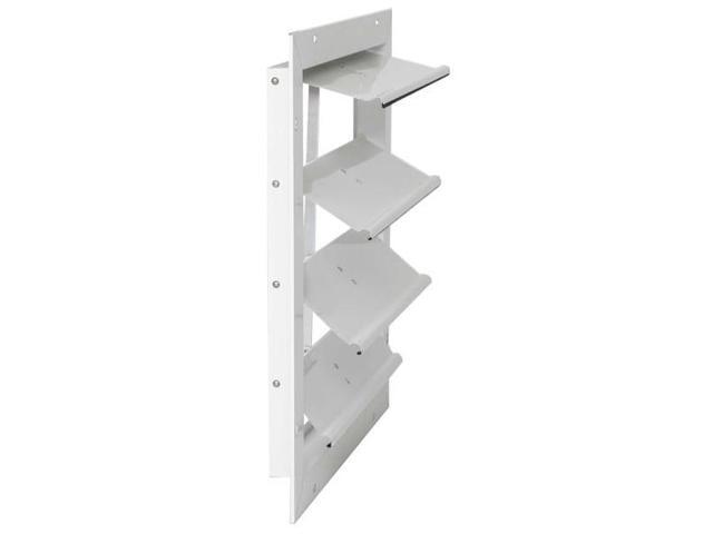 DAYTON 4YN20 16 in Backdraft Damper / Gable Shutter, 17 in x 17 in