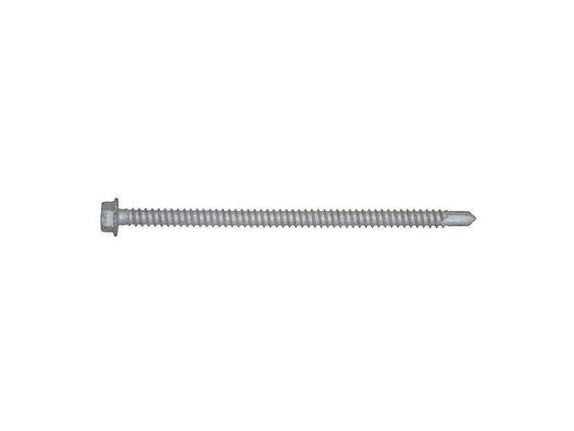 Photos - Other for repair TEKS 1146000 Self-Drilling Screw, #12 x 4 in, Climaseal Steel Hex Head Ext