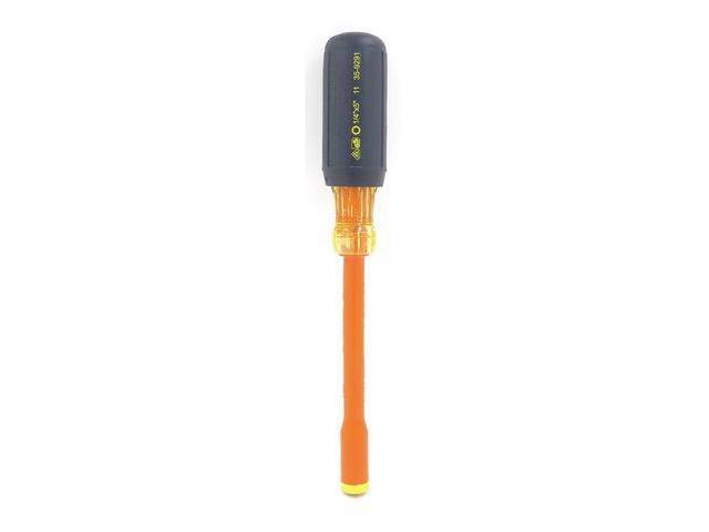 Photos - Drill / Screwdriver IDEAL 35-9291 Nut Driver, 1/4 in., Solid, Ins, 5 in. 