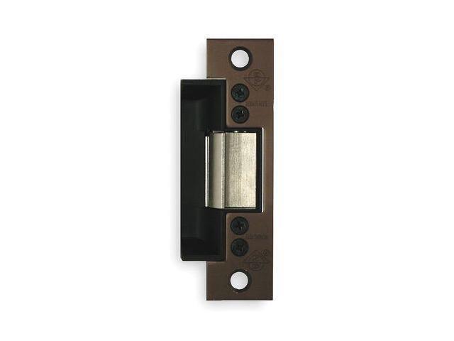 ADAMS RITE 7140-510-313-00 Electric Door Strike, Steel, Dark Bronze, For Use
