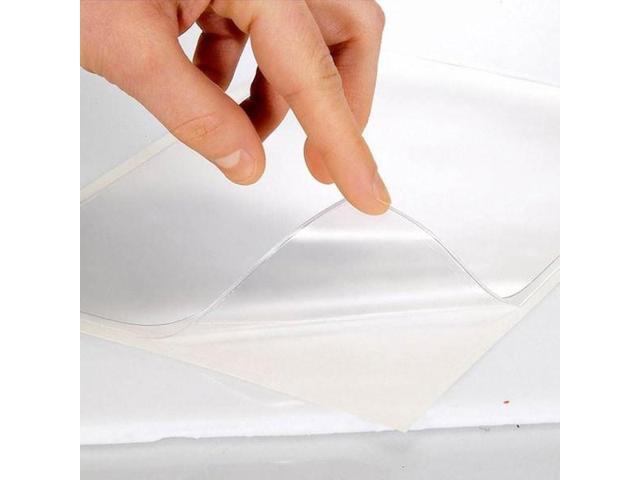 TARIFOLD P194684 Sign Holder,Clear,1/4 in. H,Adhesive,PK5