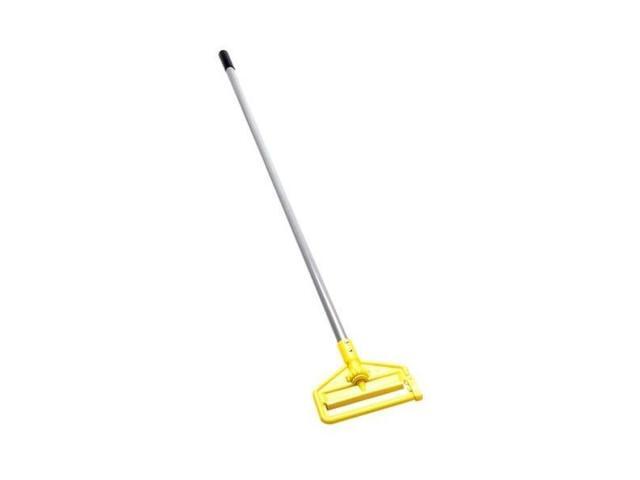 RUBBERMAID COMMERCIAL FGH14600GY00 60 in Slide-On Wet Mop Handle, Invader