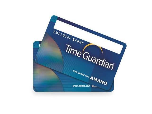 AMANO AXG-026050 Proximity Badge,3 3/8in W,2 1/4in H,PK25