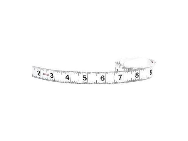 U.S. TAPE 50013 72 in Adhesive Tape Measure, 3/4 in Blade
