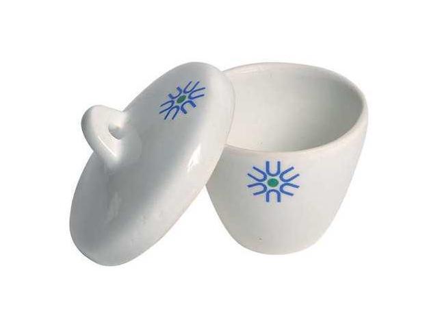 UNITED JCT050 Crucible, Porcelain, Glazd, 1150C, 53mm, PK6