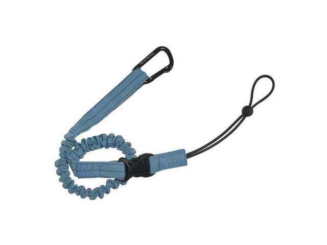 FALLTECH 5027E Tool Lanyard,35 In. L,Blue,Polyester