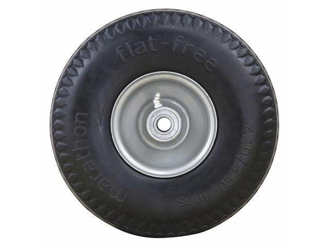 MARASTAR 30030 Flat Free Wheel,Polyurethane,300 lb,Gray