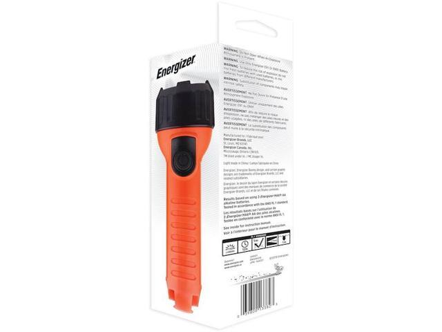ENERGIZER ENISHH21E Safety-Rated Flashlight, Led Orange Industrial Handheld