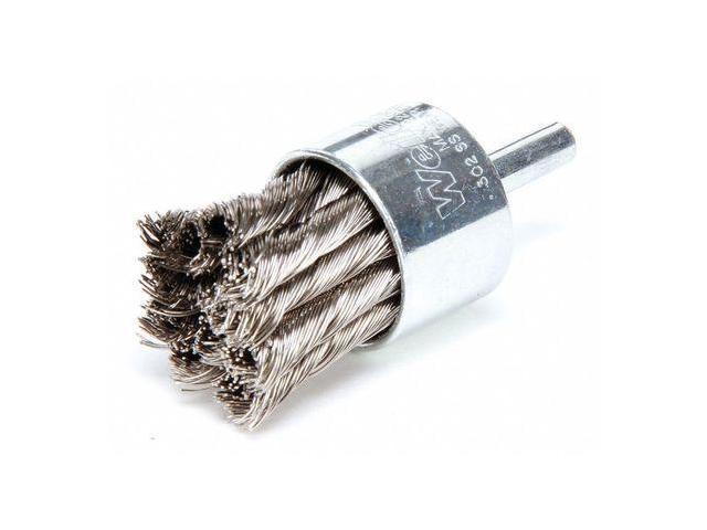 Photos - Other Power Tools WEILER 90195 Knot Wire End Wire Brush, Stainlesss Steel 10031 