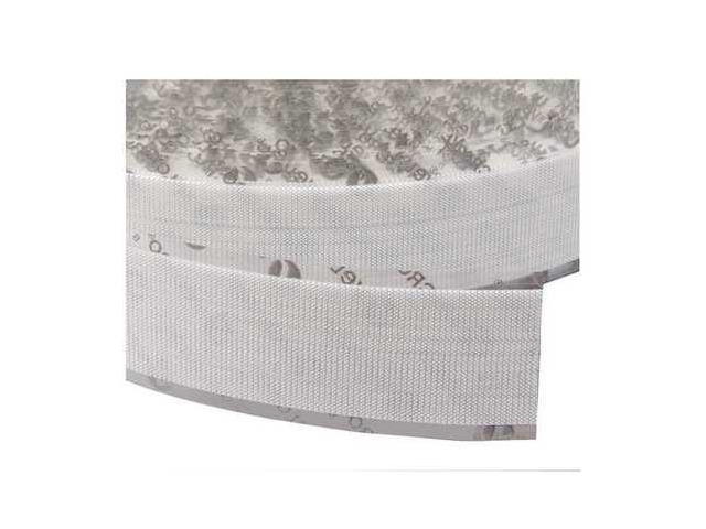 VELCRO BRAND 161150 Reclosable Fastener, Rubber Adhesive, 75 ft, 1 in W, White