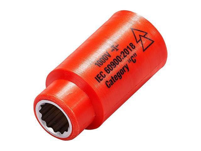 ITL 01723 3/8 in Drive, 3/8' 12 pt, SAE Socket