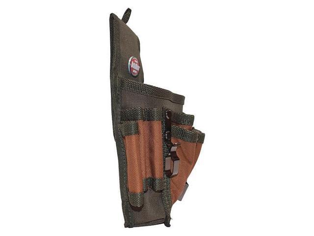 BUCKET BOSS 54140 Tool Pouch, Tool Pouch, Green, Polyester, 9 Pockets