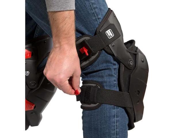 PROLOCK 93183 Impact-Absorbing Gel Knee Pads, With Thigh Stabilization,
