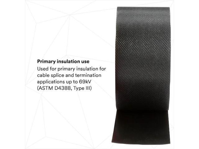 3M 23-2X30FT Splicing Tape, 30 mil, 2' x 30 ft., Black