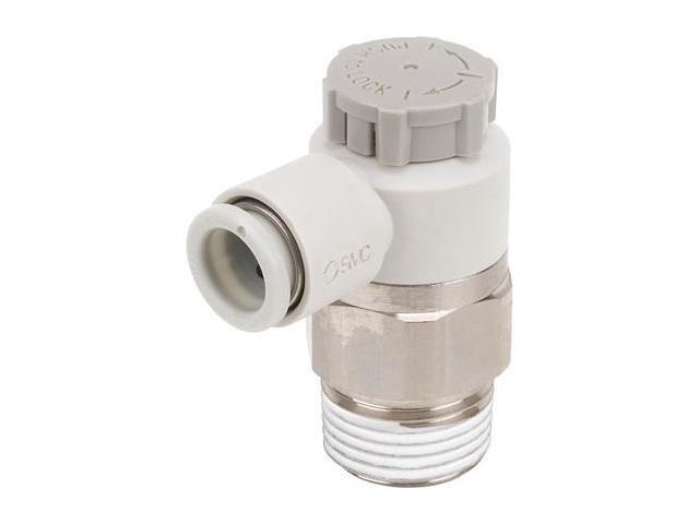 SMC AS2201F-02-04SA Speed Control Valve,4mm Tube,1/4 In