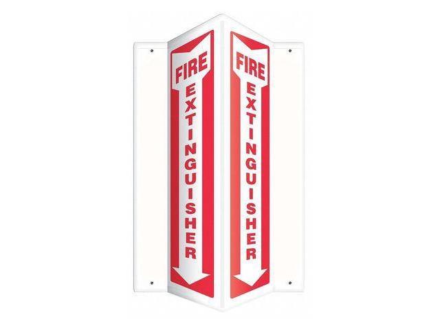 Photos - Chandelier / Lamp ACCUFORM PSP330 Fire Extinguisher Sign, 12 in Height, 7 1/2 in Width, Plas