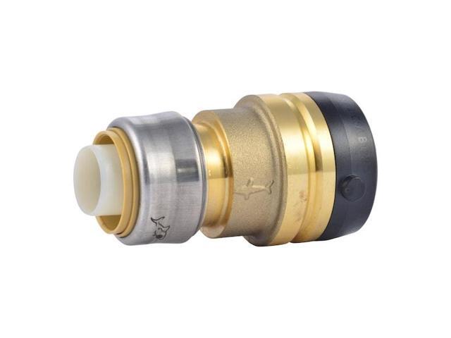 SHARKBITE UXL013528 Strt,Brass,Push-Fit11/4',Push-Fit1'