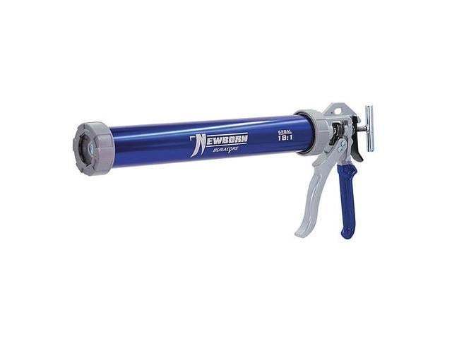 Photos - Other Power Tools NEWBORN 620-AL-BLUE Caulk Gun, Blue, Aluminum, 24 oz